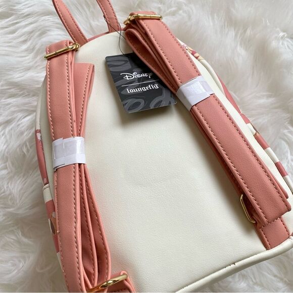 Loungefly Disney Best Friends Stripe Mini Backpack - Picture 5 of 5